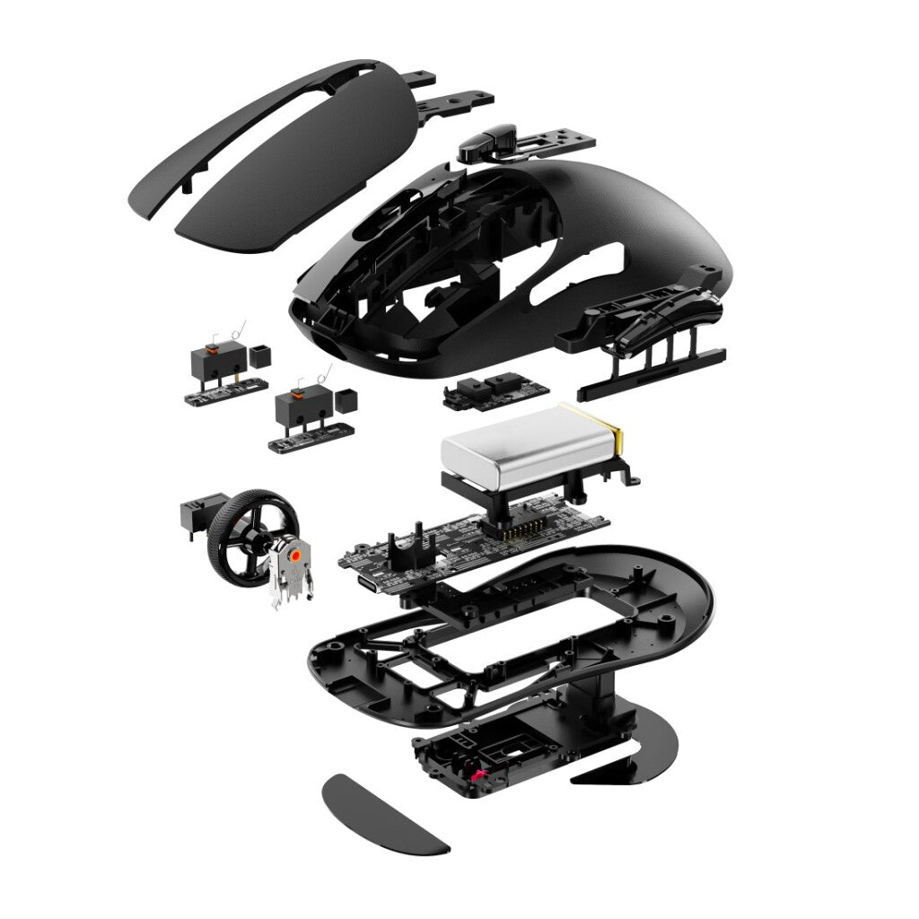 Rapoo V200Pro 4K+8K Draadloze Gaming Muis Zwart