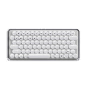 Rapoo Draadloos Multimode Toetsenbord Ralemo Pre 5 Wit Qwerty Us