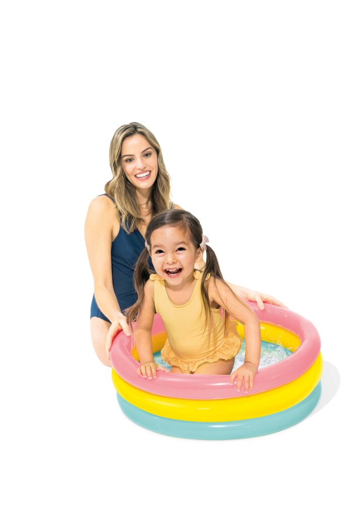 Intex 57107Np Sunset Baby Pool 61X22Cm
