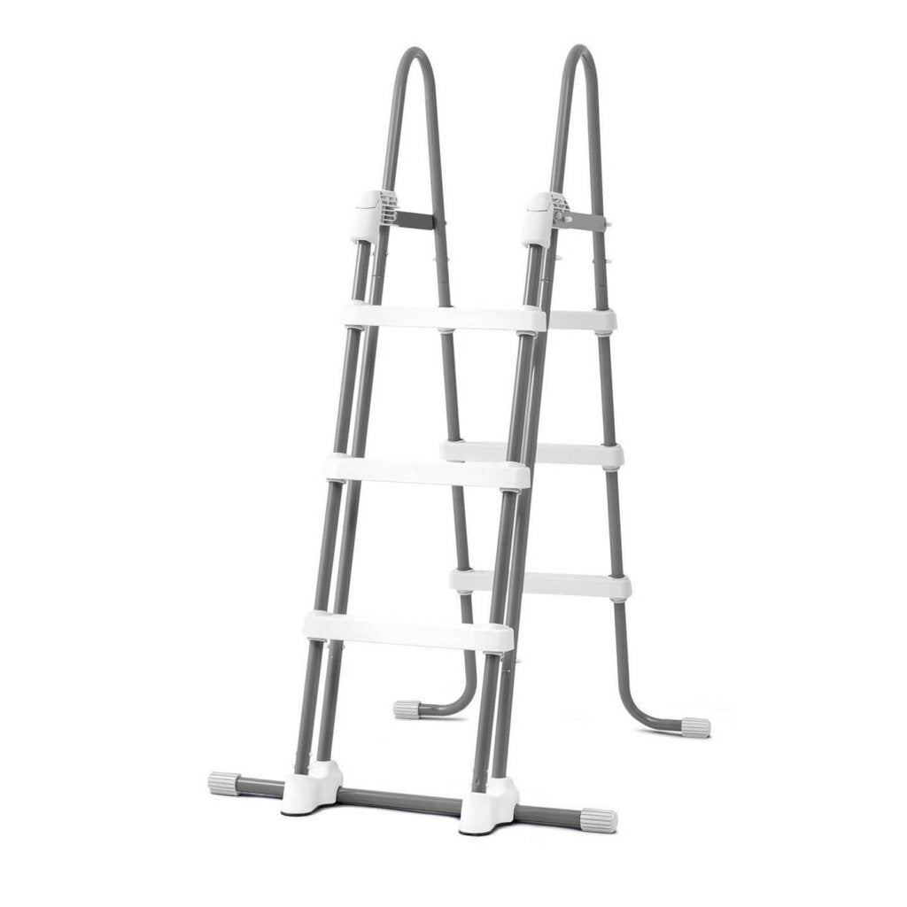 Intex 26788Gn Prism Frame Zwembad 400X200X100 Cm Grijs/Blauw