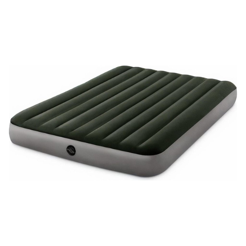 Intex 64109 Prestige Downy 2-Persoons Luchtbed 203X152 Cm Groen/Grijs