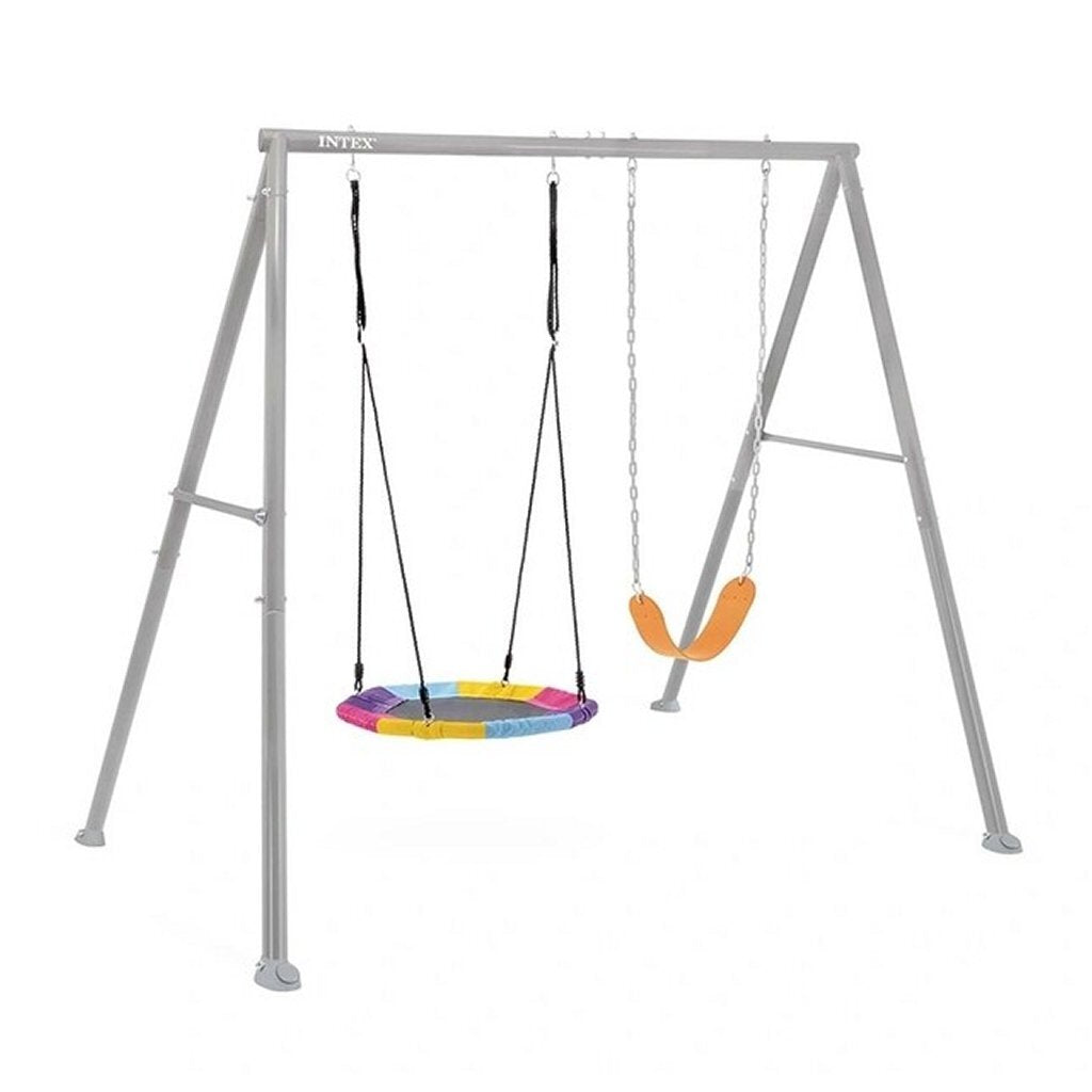 Intex 44126 Schommelset 200X235X254 Cm Grijs