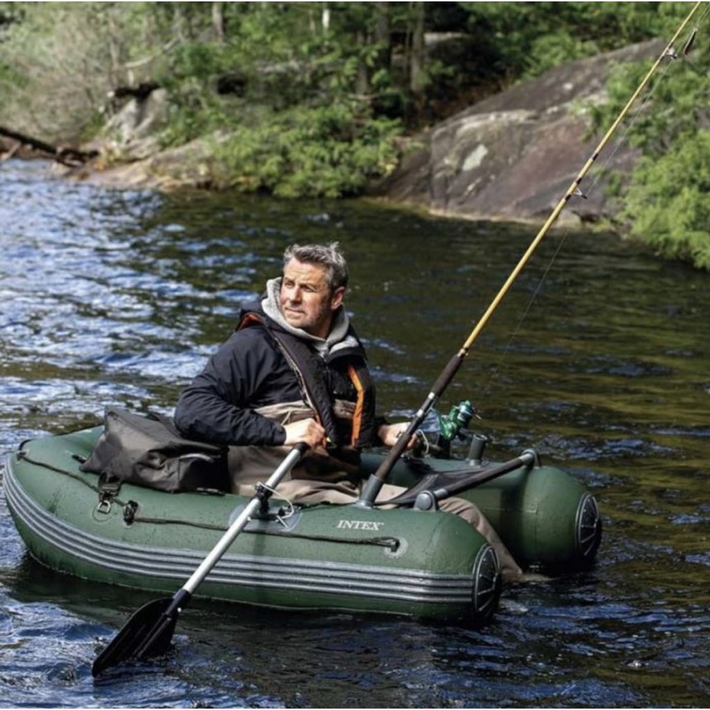 Intex 68381Np Big Catch Pro Bellyboot 165X120X38 Cm Donkergroen/Zwart