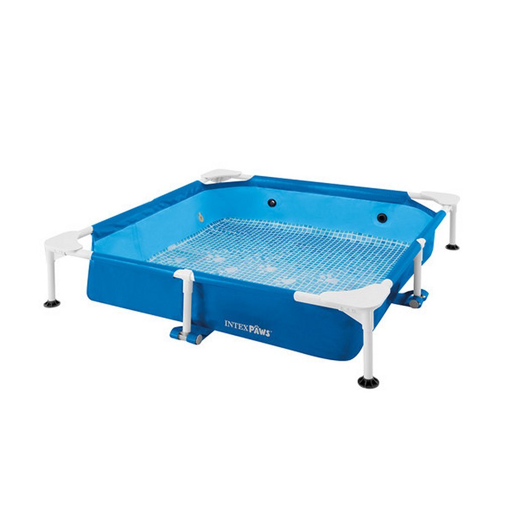 Intex 48402Gn Frame Honden Zwembad 150X150X30 Cm Blauw