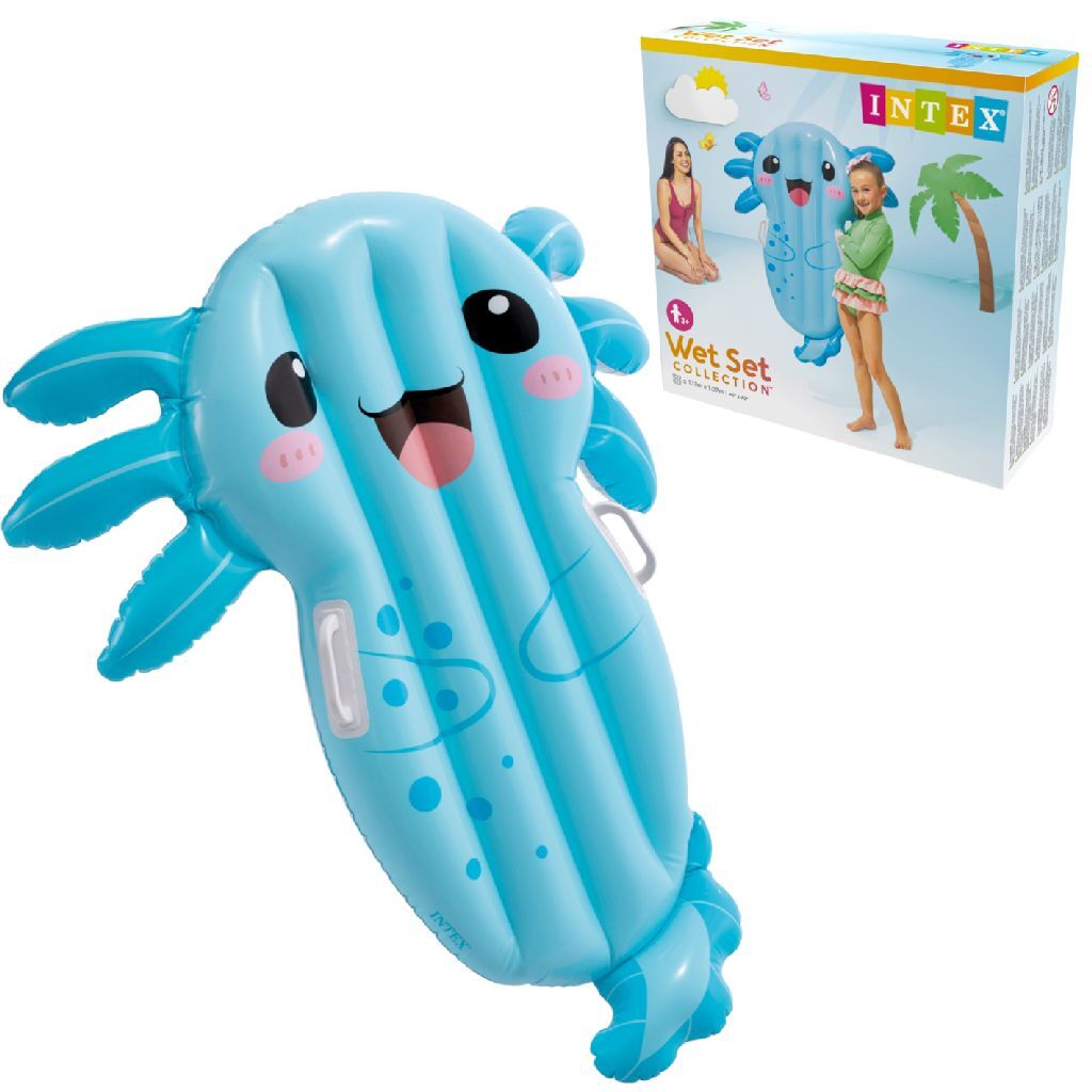 Intex Wet Set Collection Axolotl Luchtbed 94X109X14 Cm