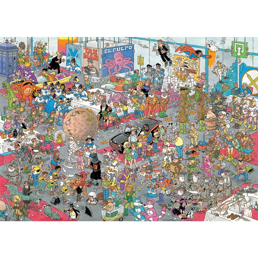 Jumbo Puzzel Jan Van Haasteren Geef Ons De Ruimte &Amp; Net Als In De Film 2X1000 Stukjes