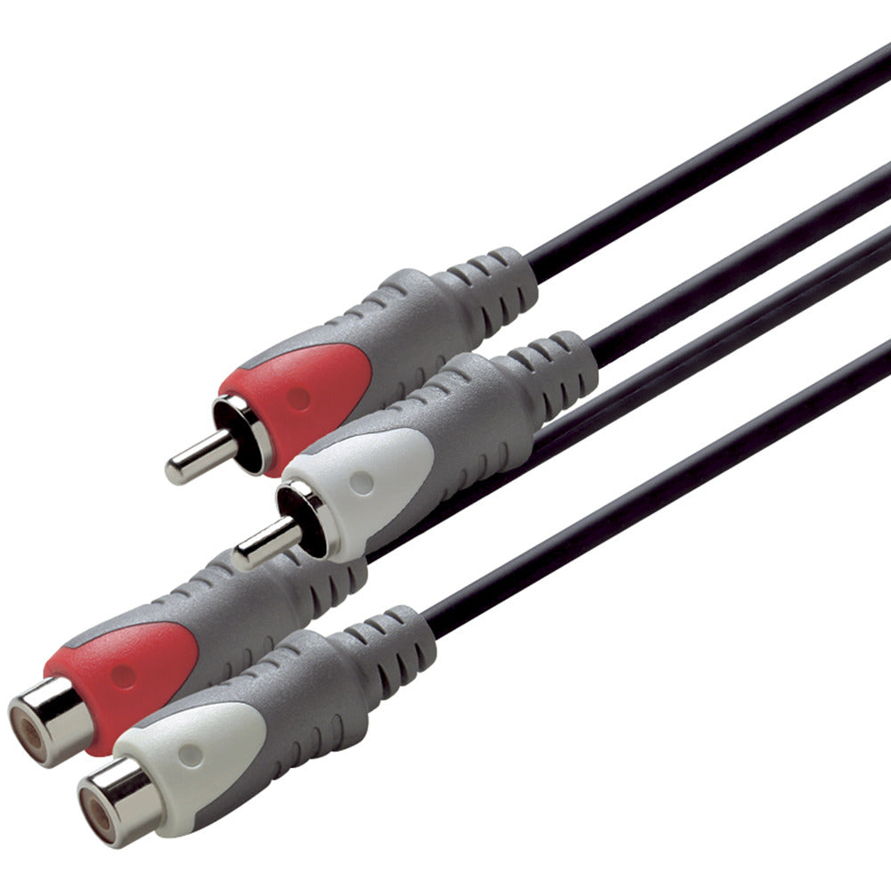Scanpart Verlengkabel 2Tulp(M)-(F) 2.5M