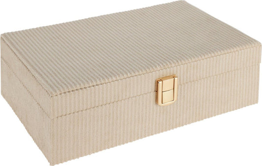 Juwelenbox Ribfluweel
