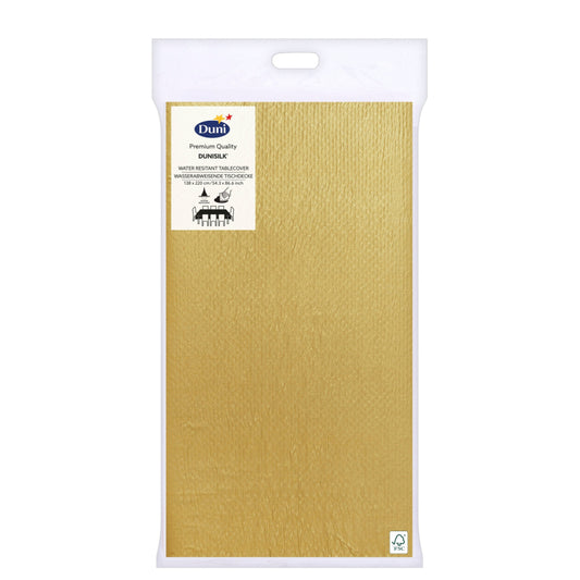 Duni Tafellaken 138X220 Cm Goud
