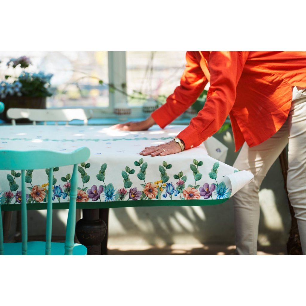 Duni Bio Dunicel Tafellaken Breezy Butterflies 138X220 Cm