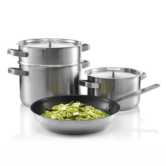 Aeg A4Ss Pannenset 4-Delig Rvs