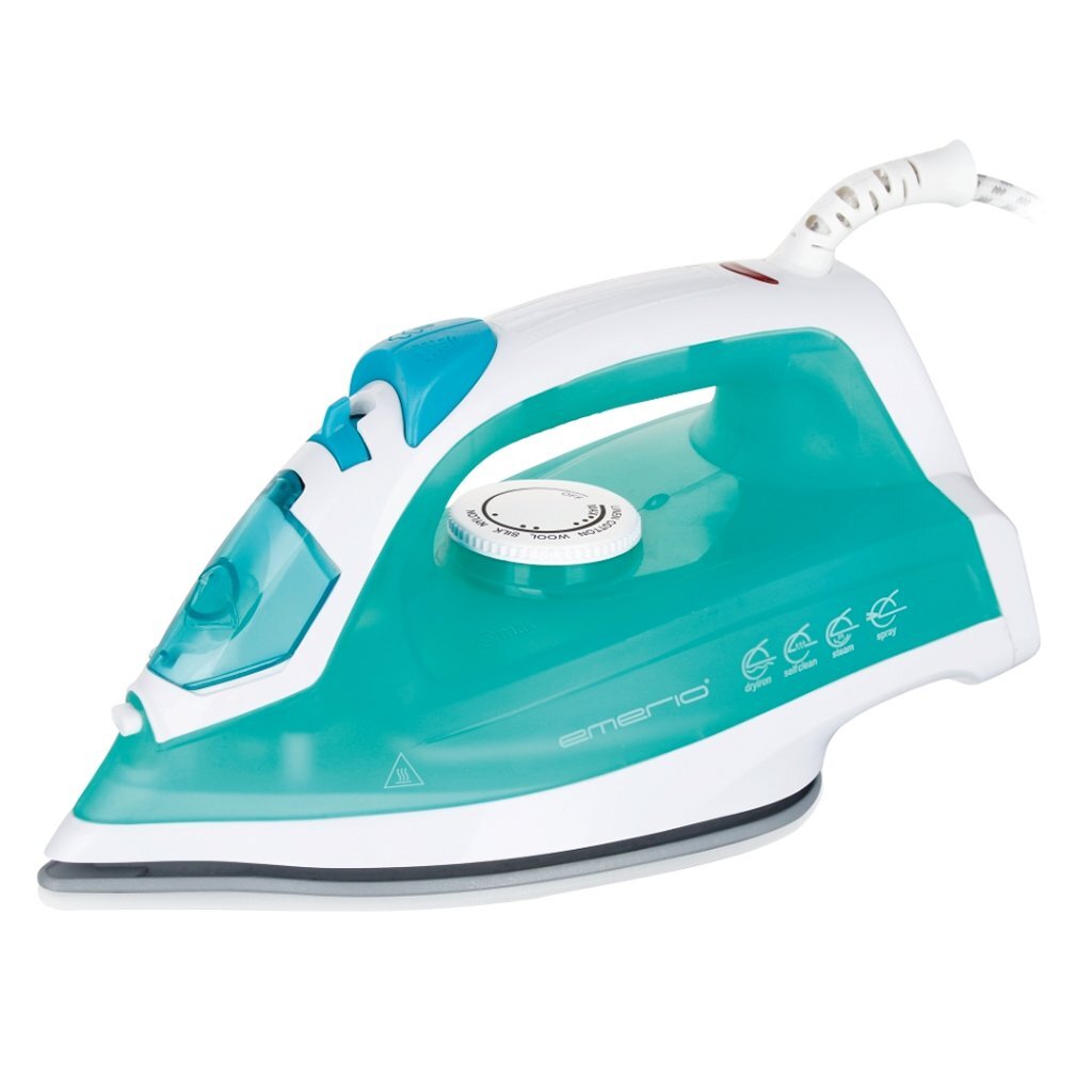 Emerio Si-110298.4 Stoomstrijkijzer Lichtblauw/Wit