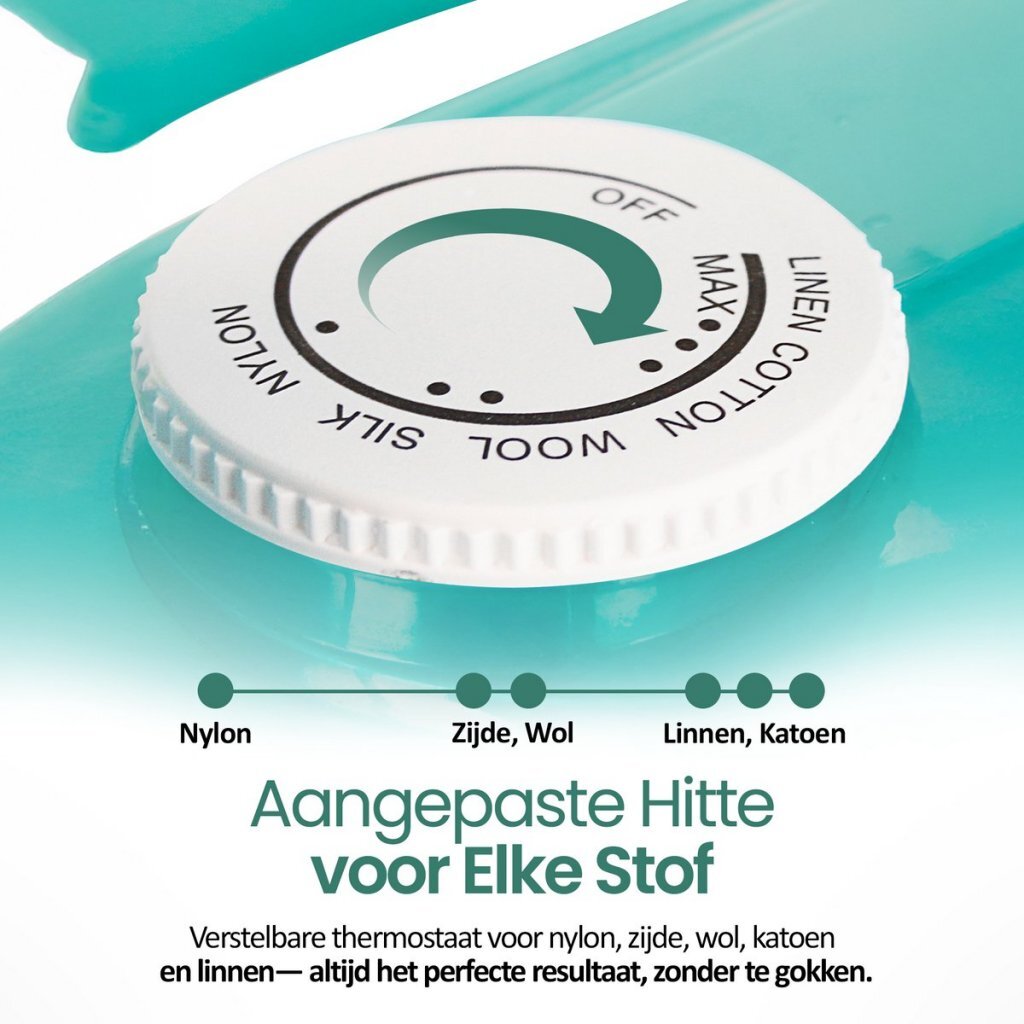 Emerio Si-110298.4 Stoomstrijkijzer Lichtblauw/Wit