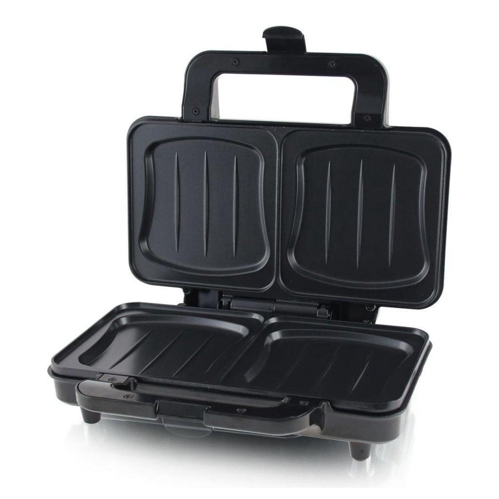 Emerio St-109562.17 Tosti-Ijzer Rvs/Zwart