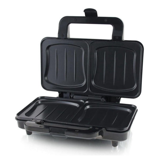 Emerio St-109562.17 Tosti-Ijzer Rvs/Zwart