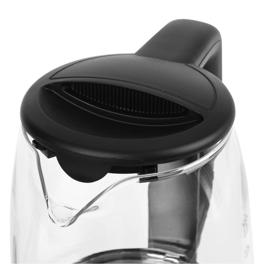 Emerio Wk-130126 Glazen Waterkoker 1.7L 2200W Rvs/Zwart