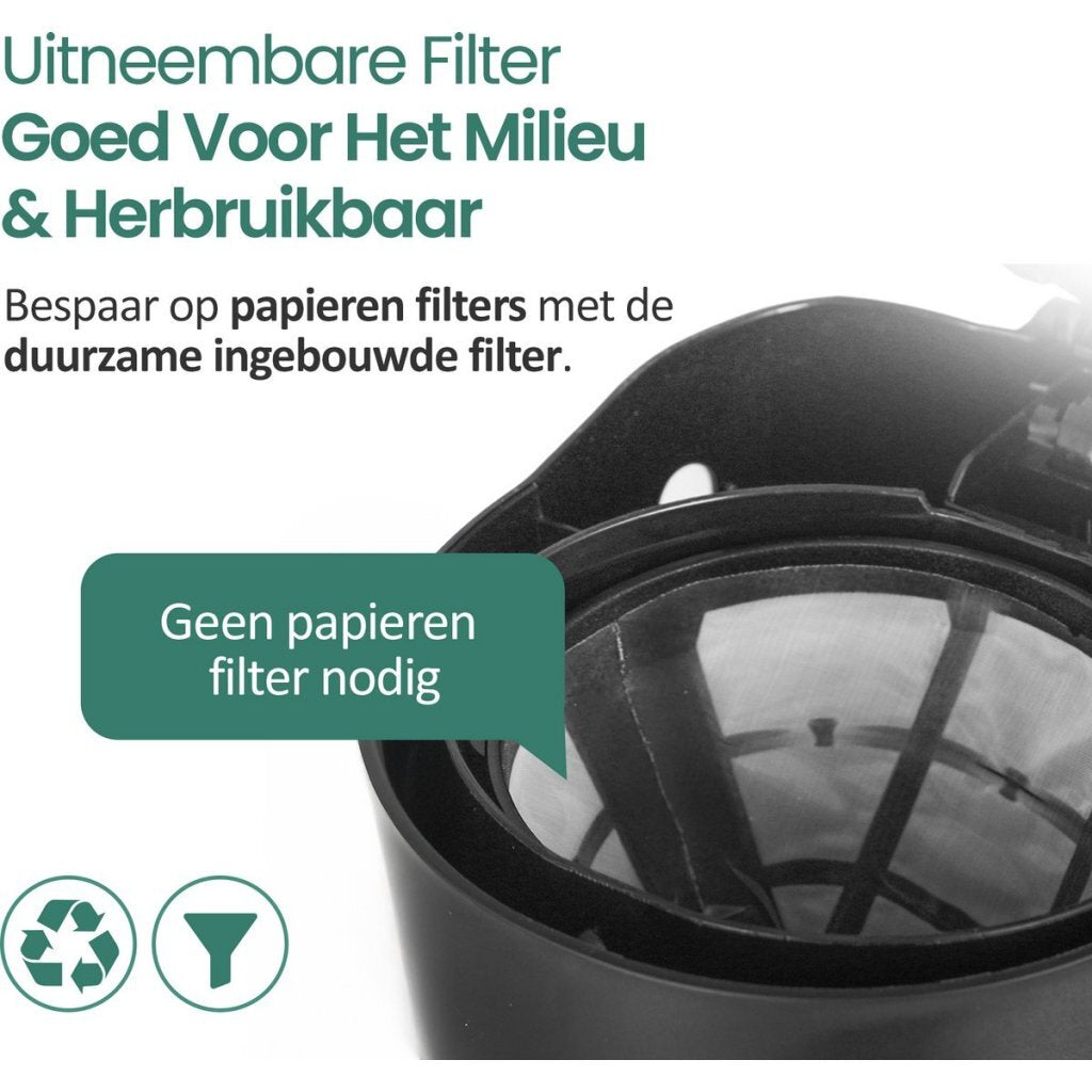 Emerio Cme-116801 Compact Koffiezetapparaat Zwart