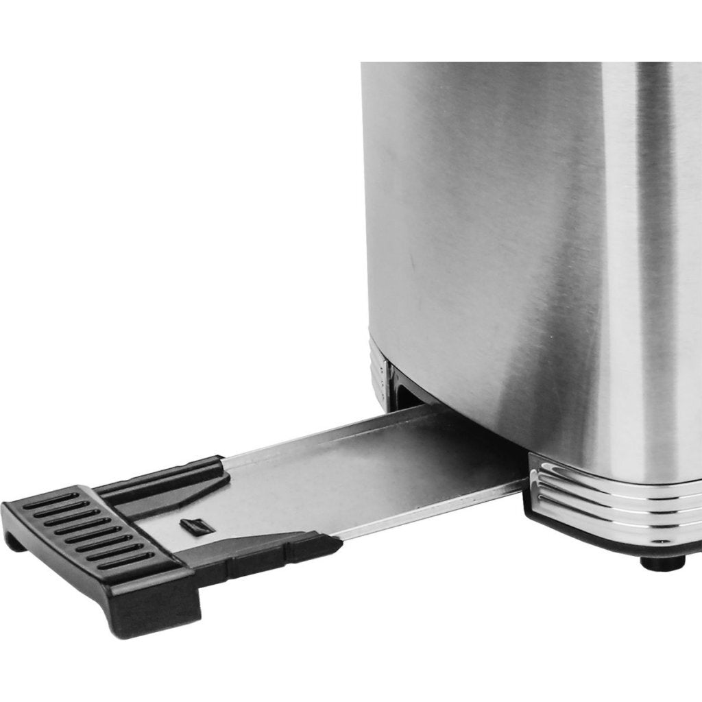 Emerio To-128308 Broodrooster Zwart/Rvs