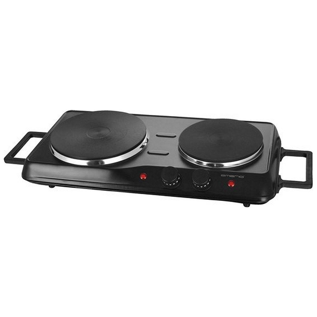 Emerio Hp-114482.1 Dubbele Elektrische Kookplaat Zwart