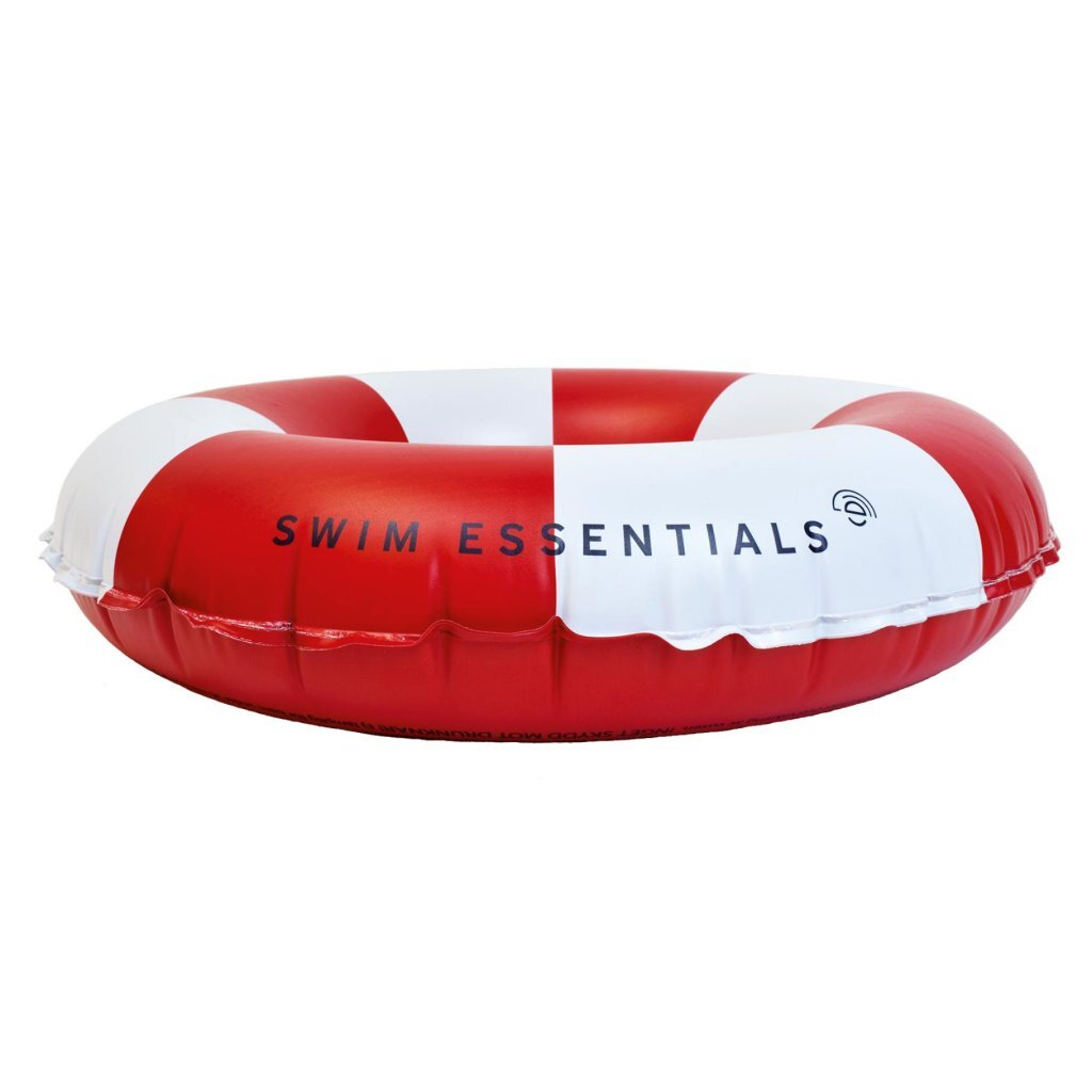 Overige Merken Swim Essentials Zwemring Ocean Stripes 55 Cm Rood/Wit