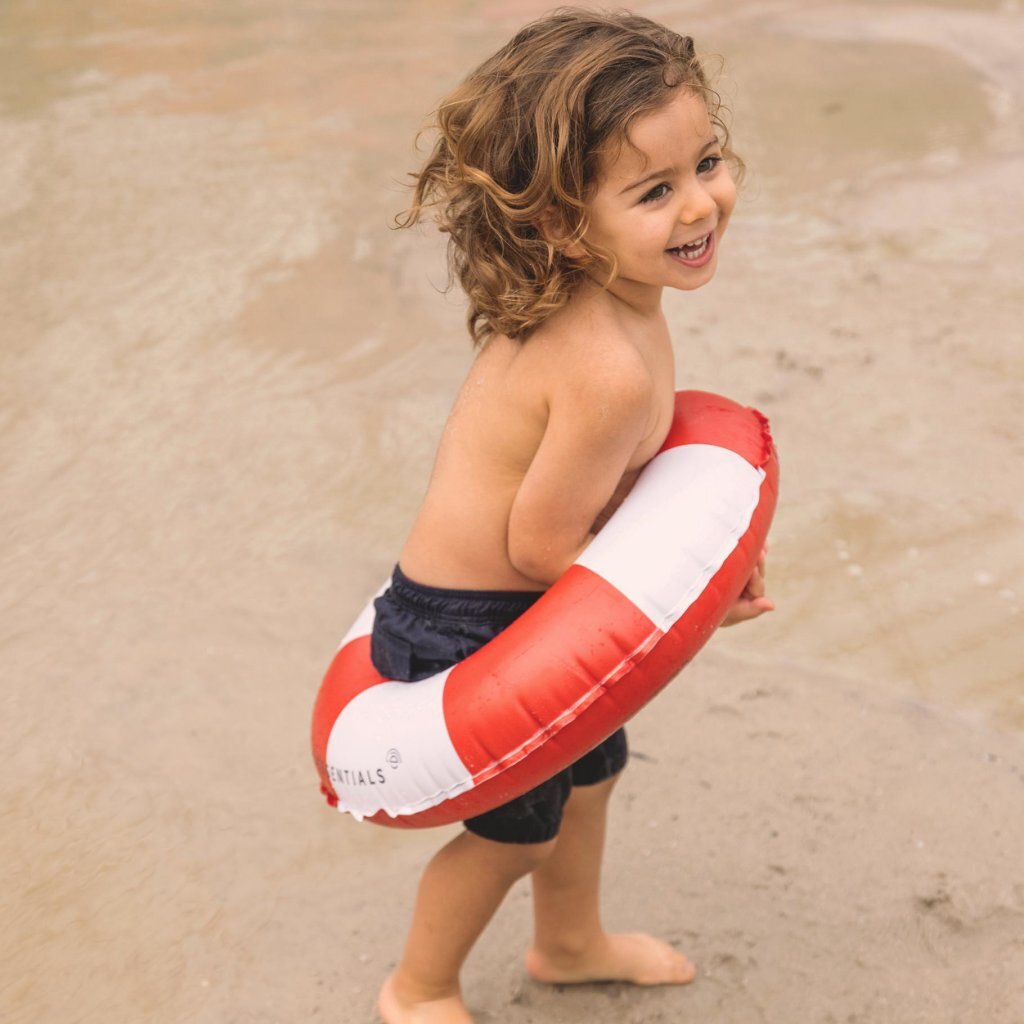 Overige Merken Swim Essentials Zwemring Ocean Stripes 55 Cm Rood/Wit