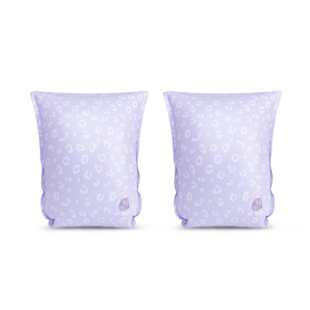 Overige Merken Swim Essentials Zwembandjes Luipaard 2-6 Jaar Lila