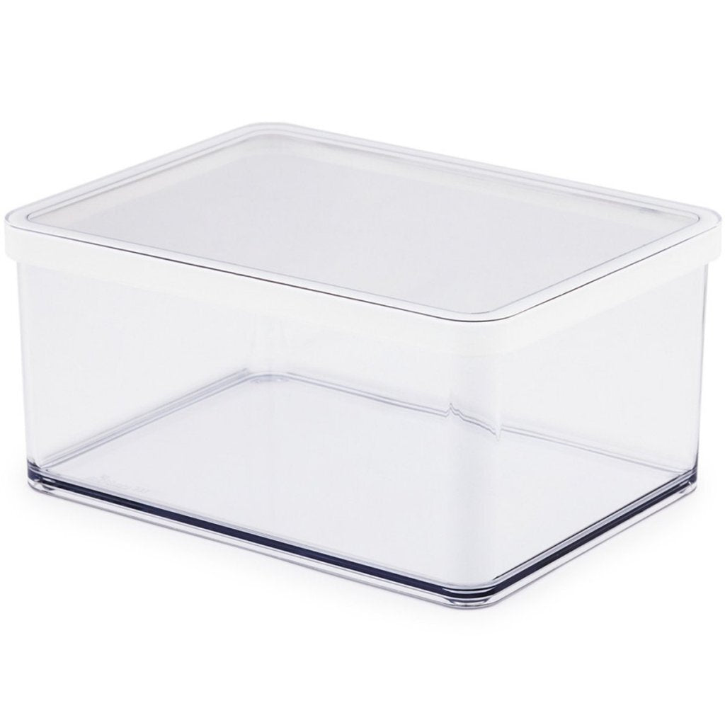 Rotho Loft Opbergbakje 20X15X10 Cm 2.25L Wit/Transparant