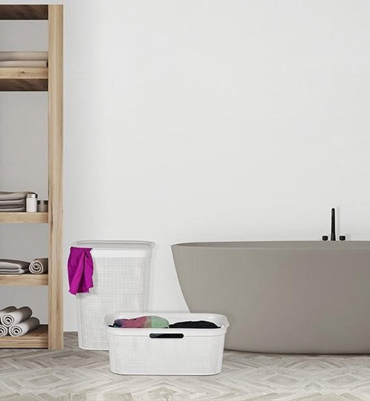 Rotho Flexibele Wasmand Brisen 41 L Wit