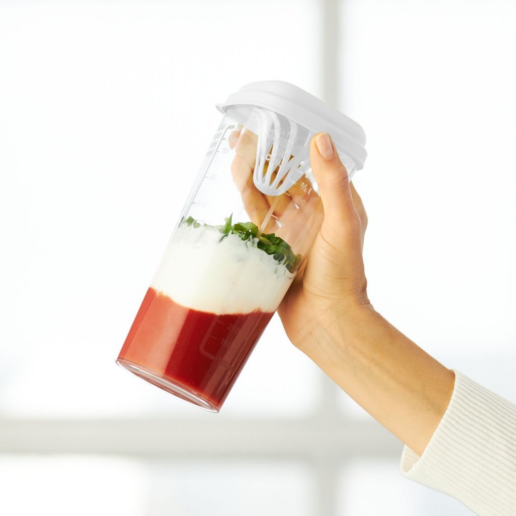 Rotho Loft Shaker Met Citruspers 1L Wit/Transparant