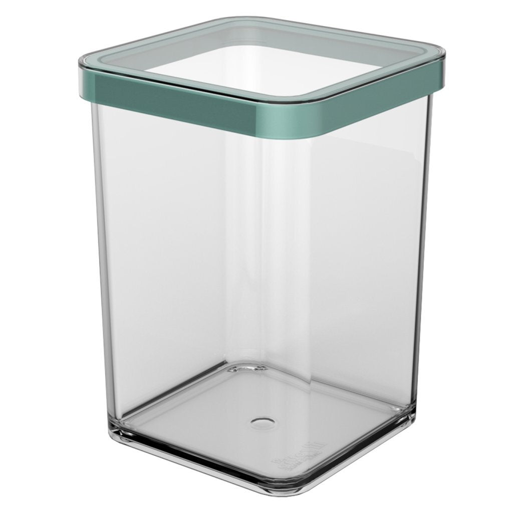 Rotho Loft Bewaardoos 10X10X14.2 Cm 1L Mistletoe Groen/Transparant