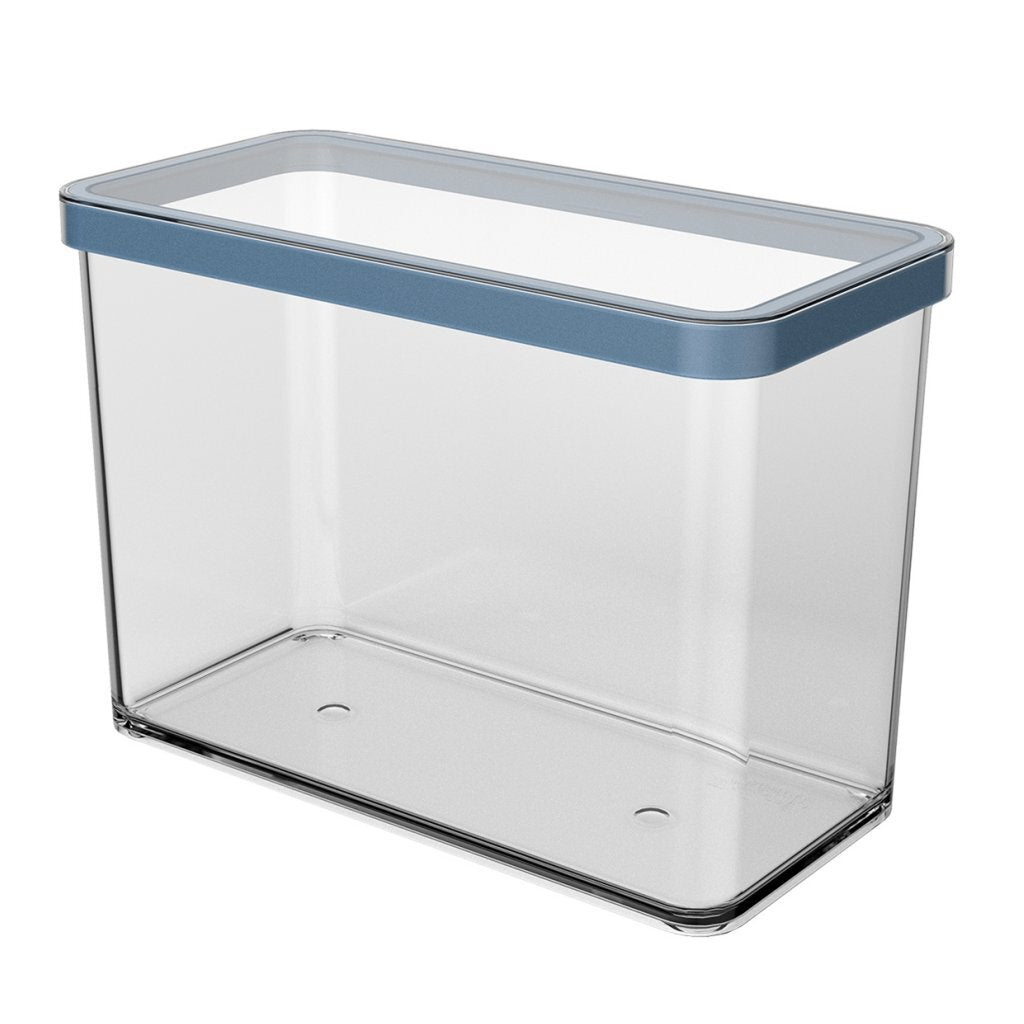 Rotho Loft Bewaardoos 20X10X14.2 Cm 2.1L Horizon Blauw/Transparant