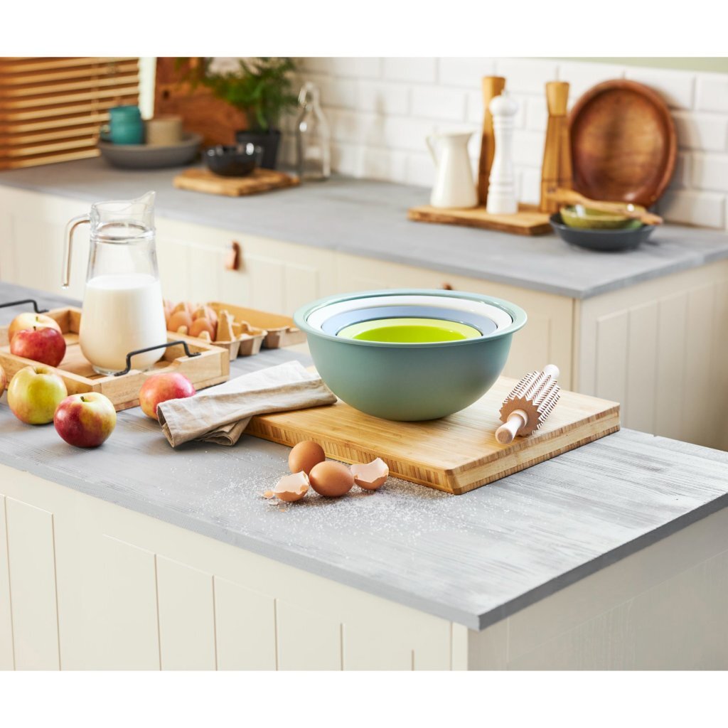 Rotho Caruba Schalenset Met Vergiet 4-Delig