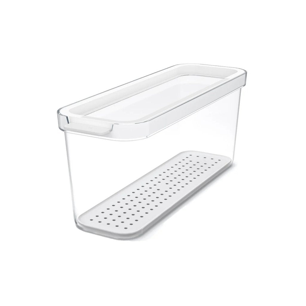 Rotho Cauma Koelkastorganizer 27X9.2X11.3 Cm 2L Wit/Transparant