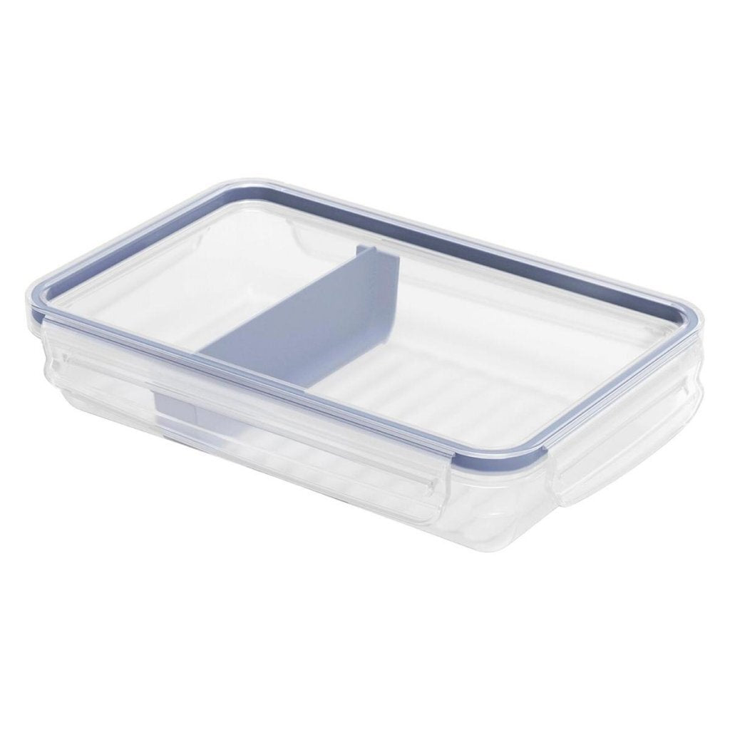 Rotho Clic &Amp; Lock Koelkast Bewaardoos 1.5L Horizon Blauw/Transparant