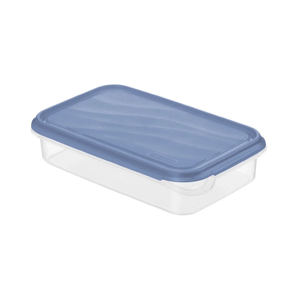 Rotho Rondo Koelkast Bewaardoos 1L Horizon Blauw/Transparant