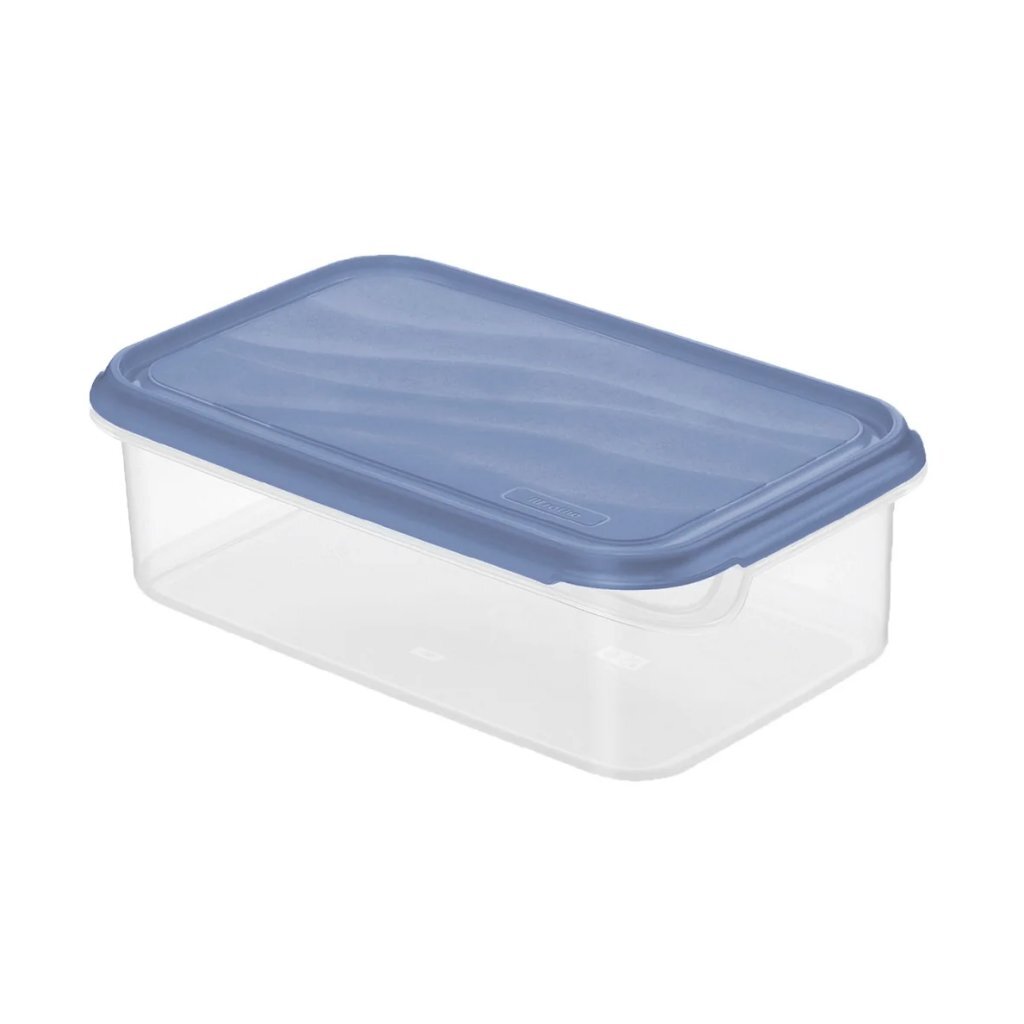 Rotho Rondo Koelkast Bewaardoos 1.5L Horizon Blauw/Transparant
