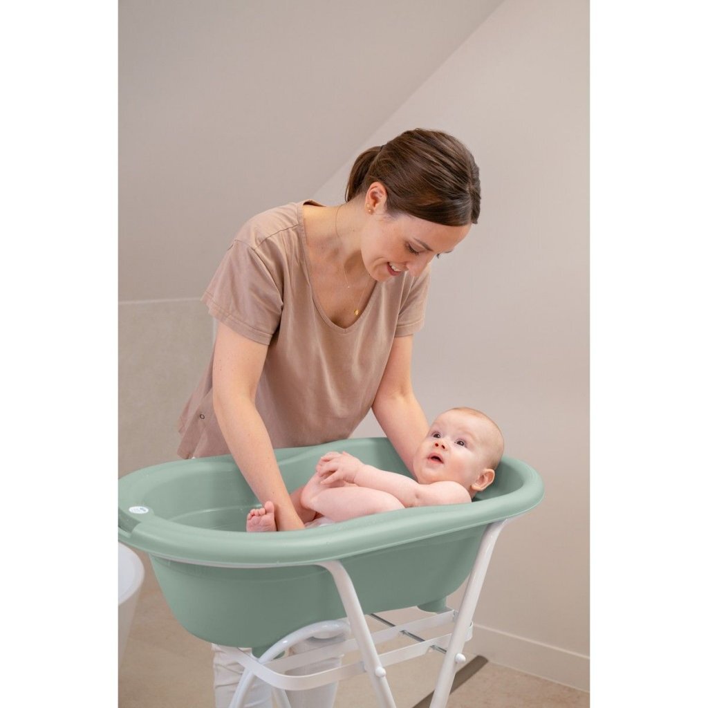 Rotho Tilo Babybadje 76X44.5X22 Cm Sage Green