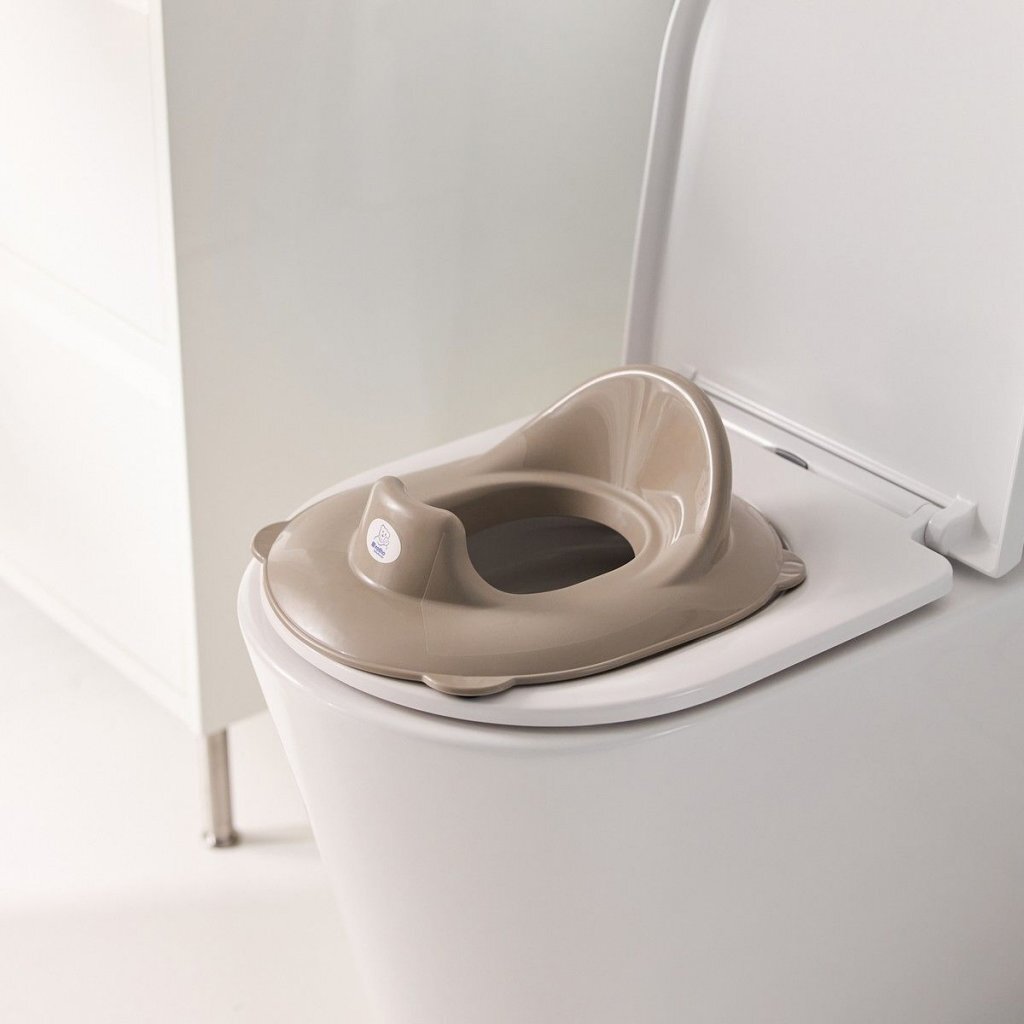 Rotho Tilo Toiletverkleiner Toilettrainer Cappuccino