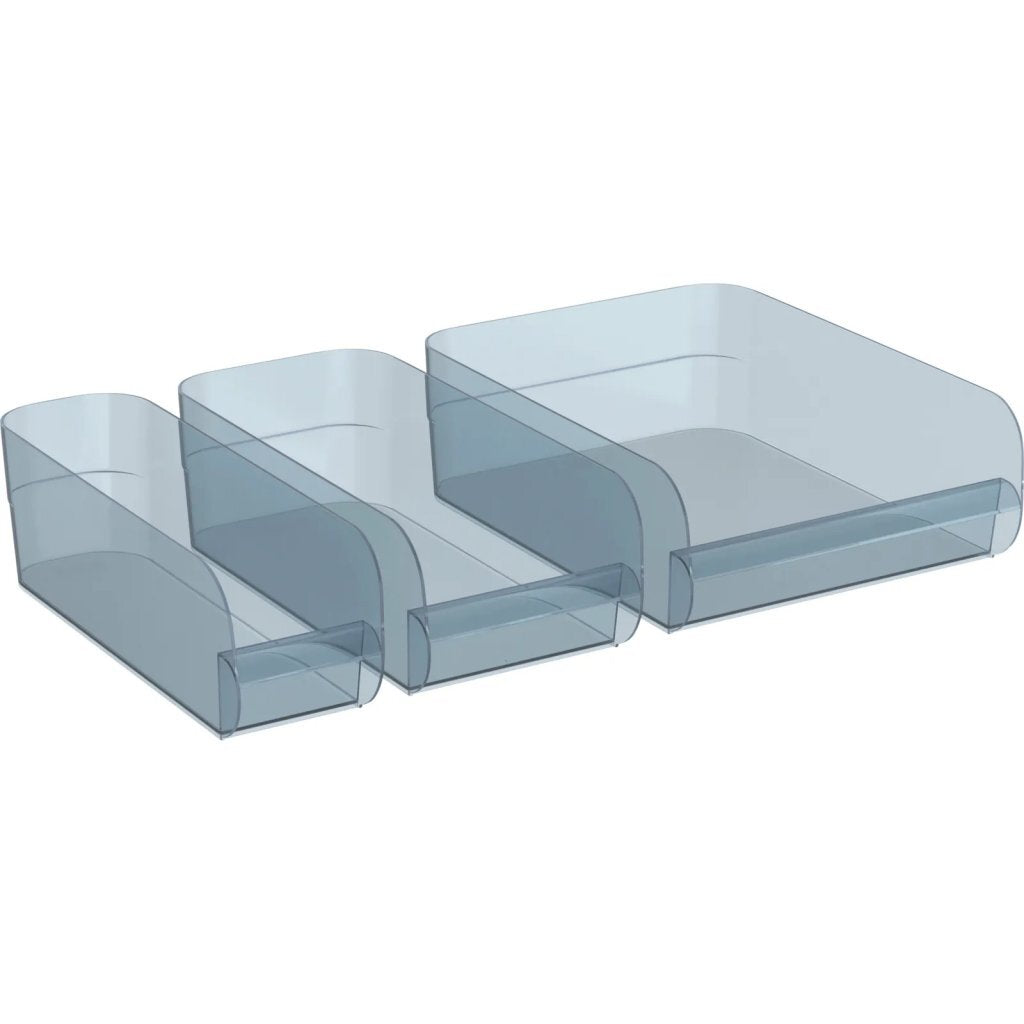 Rotho Liskamm Koelkast Organizer Set 3-Delig Transparant