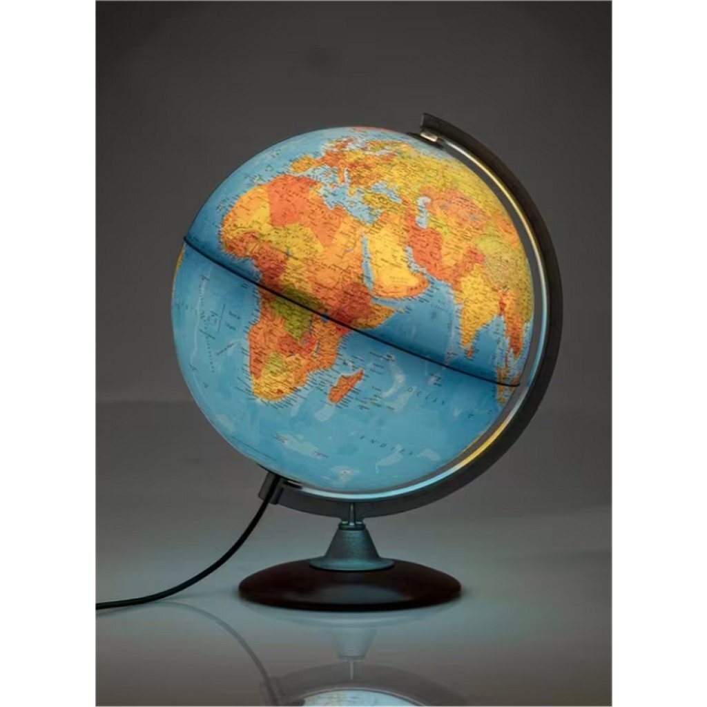 Kangaro Nova Rico Nr-0330Atfp-Nr Atlantis Wereldbol 30 Cm + Led-Verlichting