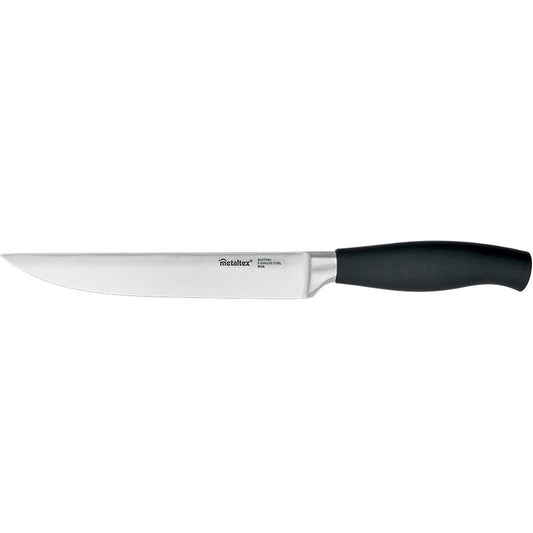 Metaltex Comfort Vleesmes 33 Cm Zwart/Rvs