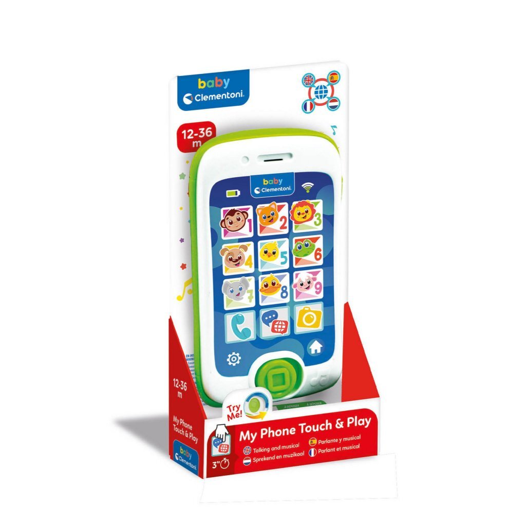 Clementoni Baby Touch &Amp; Play Smartphone Nl + Geluid