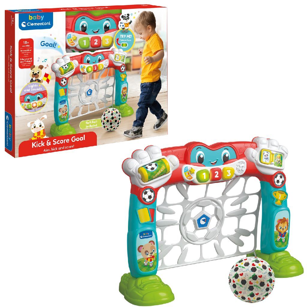 Clementoni Baby Goal + Licht En Geluid