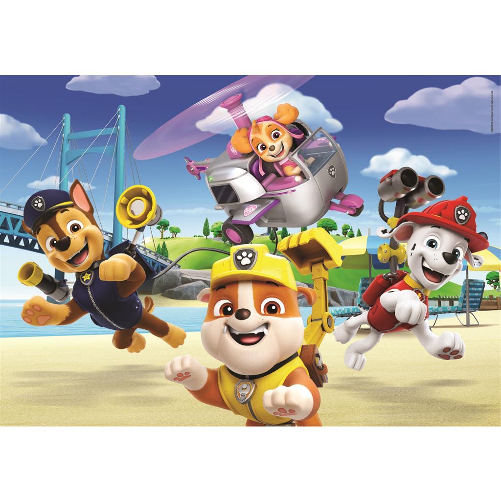 Clementoni Supercolor Puzzel Paw Patrol 2X60 Stukjes