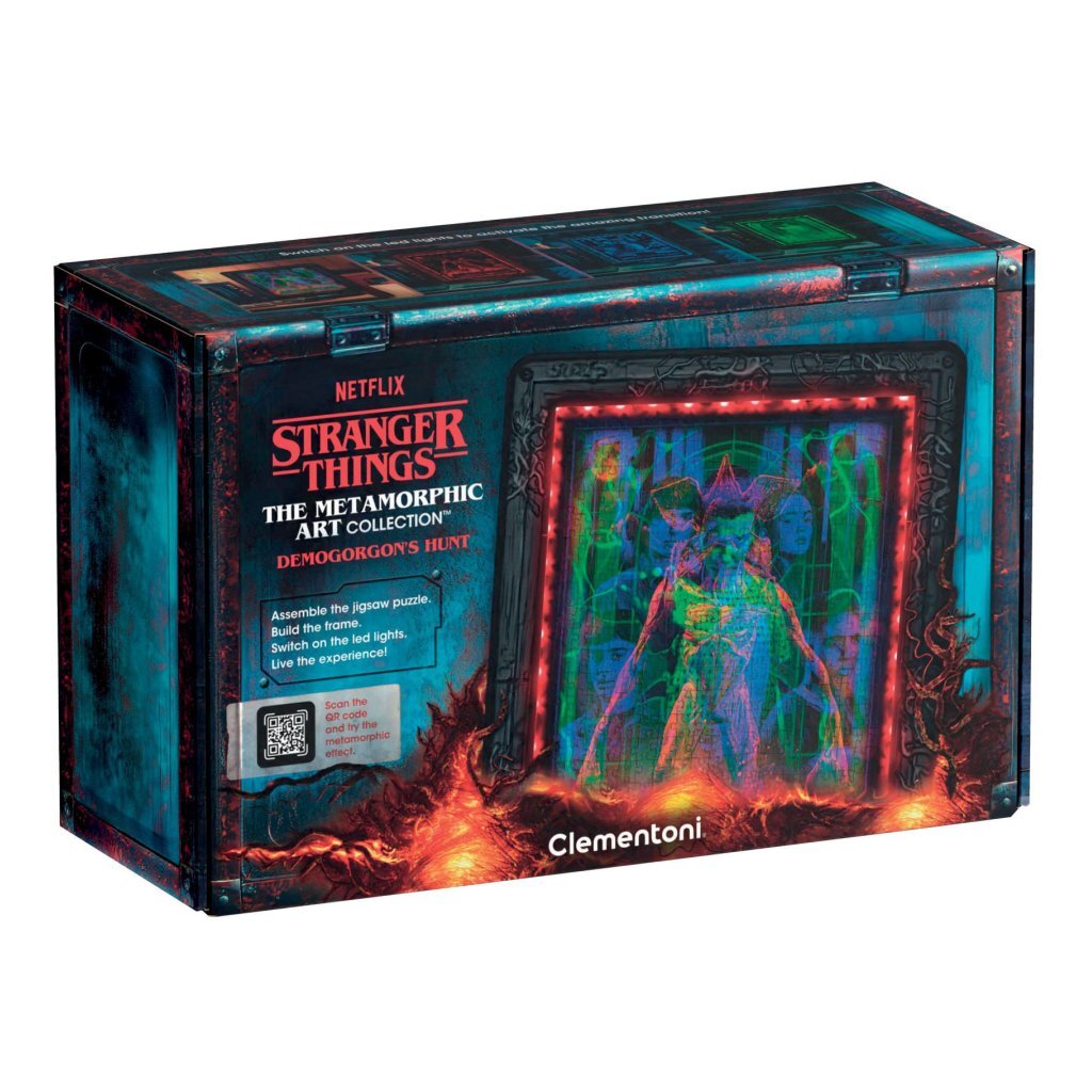 Clementoni Puzzel Stranger Things Morphing Collection No3 520 Stukjes + Led-Verlichting