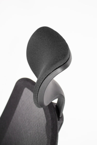 Geen Merk Lf-2012005 Bureaustoel Linea Tekna 01/Pt Zwart/Zwart Met 3D Armleuning En Hoofdsteun