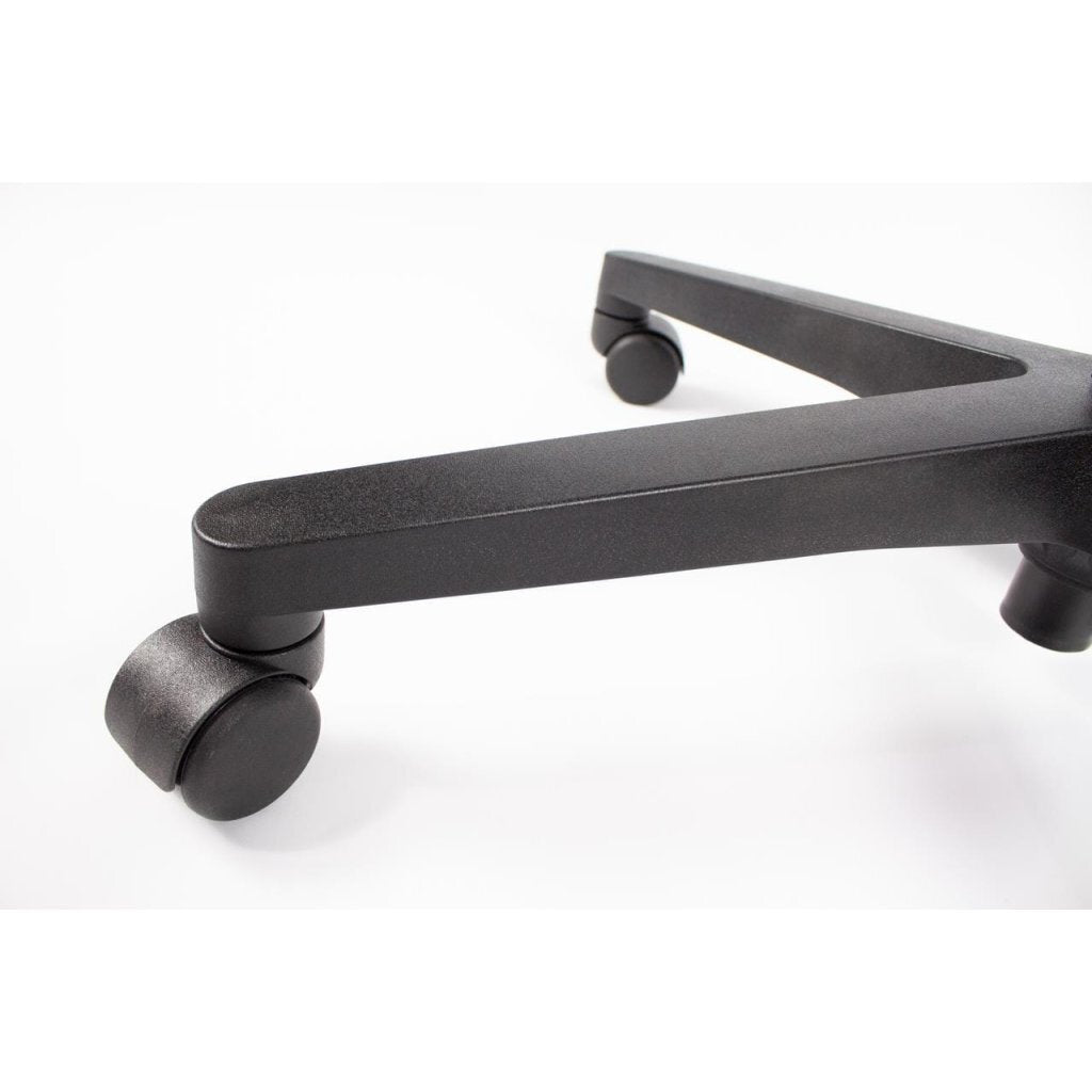 Linea Fabbrica Grace 01 Zwart/Zwart Bureaustoel Met 1D Armleuning