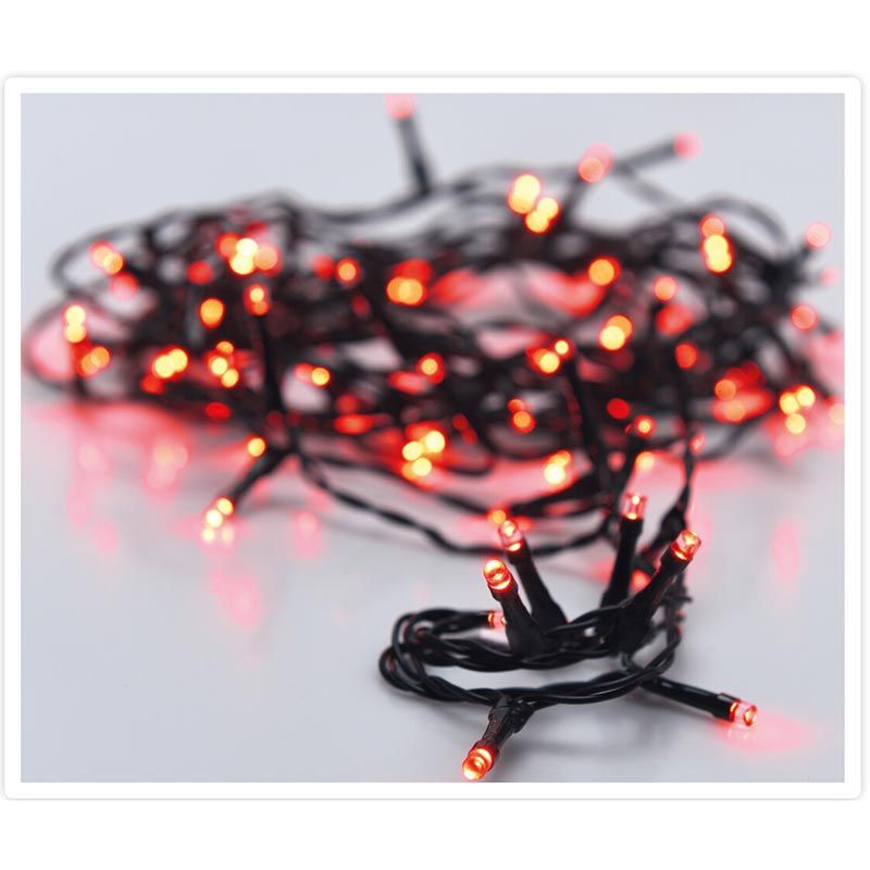 Kerstverlichting 40 Led- 3M - Rood - Timer - Lichtfuncties - Geheugen - Buiten