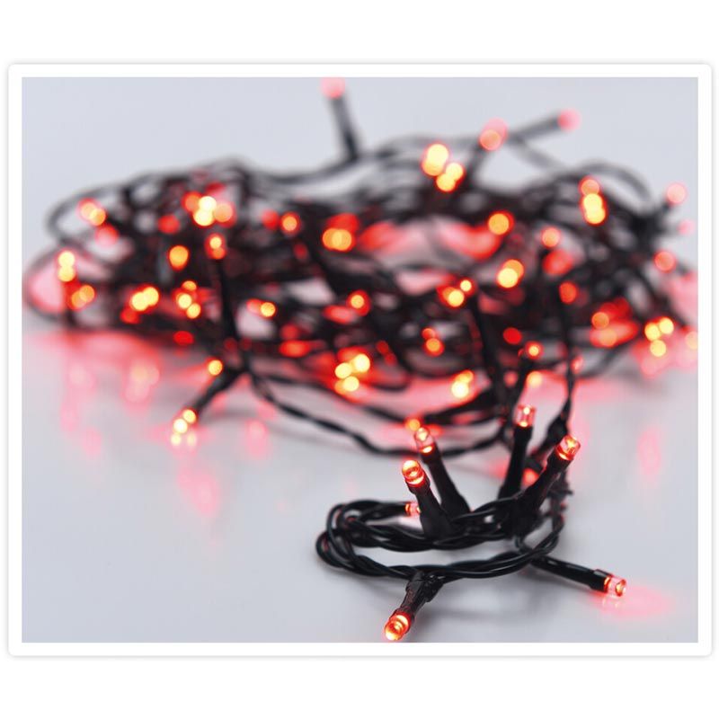 Kerstverlichting 320 Led- 24M - Rood - Timer - Lichtfuncties - Geheugen - Buiten