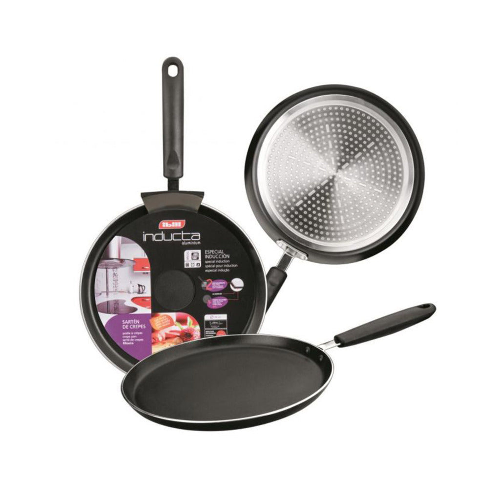 Ibili Forsta Pannenkoekpan 28 Cm Zwart
